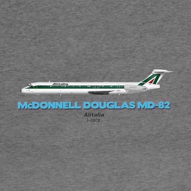 McDonnell Douglas MD-82 - Alitalia by TheArtofFlying